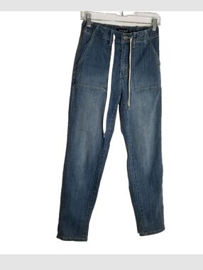 Judy Blue Jeans Women's Size 1/25 Blue Denim Jogger Stretch JB88496 25x30